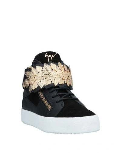 Shop Giuseppe Zanotti Sneakers In Black