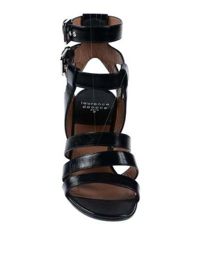 Shop Laurence Dacade Sandals In Black