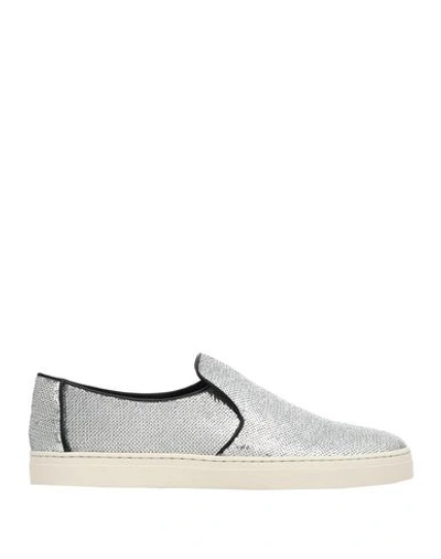 Shop Diane Von Furstenberg Sneakers In Silver