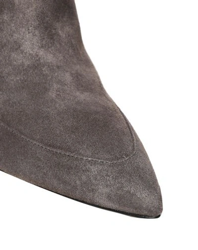 Shop Diane Von Furstenberg Ankle Boot In Lead