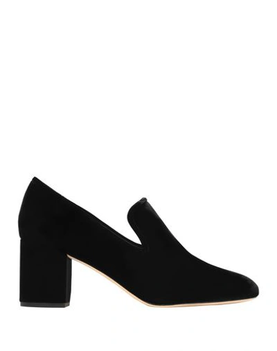 Shop Diane Von Furstenberg Loafers In Black