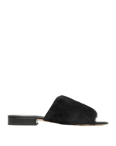 Shop Diane Von Furstenberg Sandals In Black