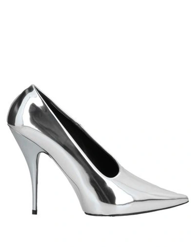 Shop Stella Mccartney Pump In Silver