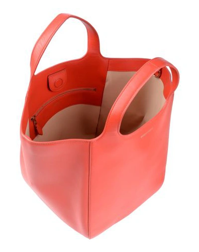 Shop Giorgio Armani Handbag In Red