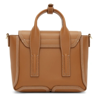 Shop 3.1 Phillip Lim / フィリップ リム 3.1 Phillip Lim Tan Mini Pashli Satchel In Co211 Cognc