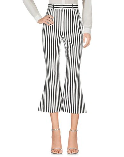 Dolce & Gabbana Cropped Pants In Black