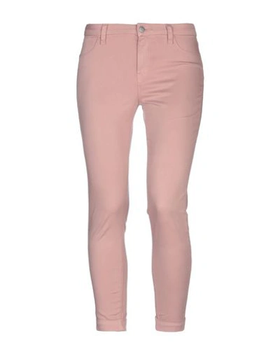 Shop J Brand Woman Pants Blush Size 25 Cotton, Modal, Polyester, Polyurethane In Pink