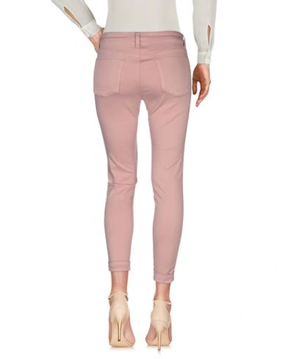 Shop J Brand Woman Pants Blush Size 25 Cotton, Modal, Polyester, Polyurethane In Pink