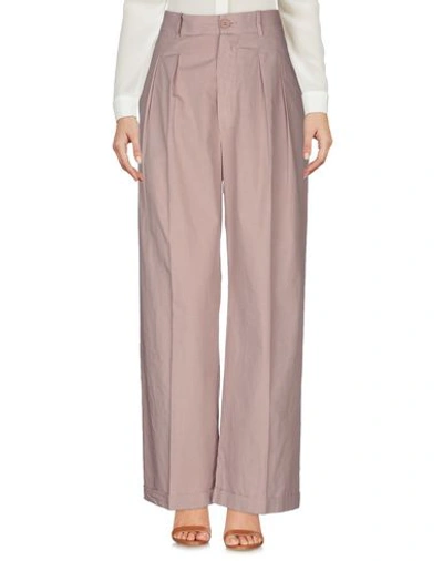 Erika Cavallini Casual Pants In Light Brown