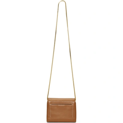 Shop 3.1 Phillip Lim / フィリップ リム 3.1 Phillip Lim Brown Micro Alix Crossbody Bag In Co211 Cognc