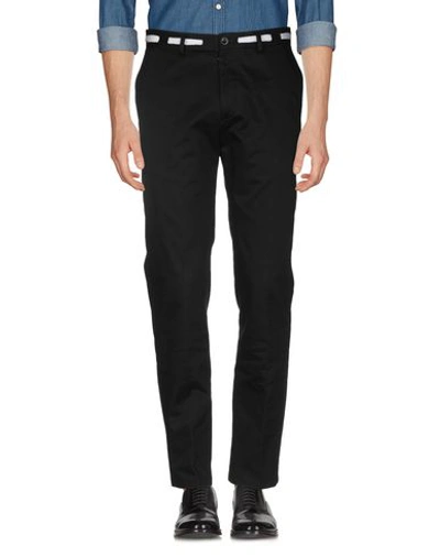 Shop Maison Margiela Casual Pants In Black