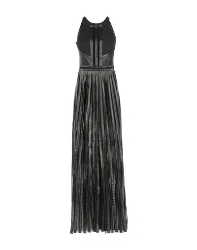 Shop Just Cavalli Long Dresses In Black