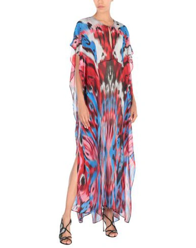 Shop Just Cavalli Long Dress In Red