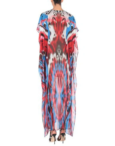 Shop Just Cavalli Long Dress In Red
