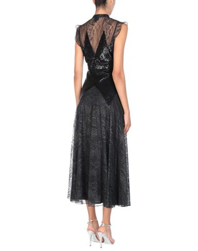 Shop Just Cavalli Long Dress In Black