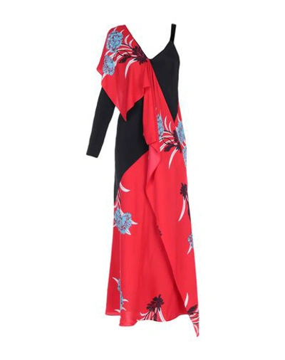 Shop Diane Von Furstenberg Long Dresses In Red