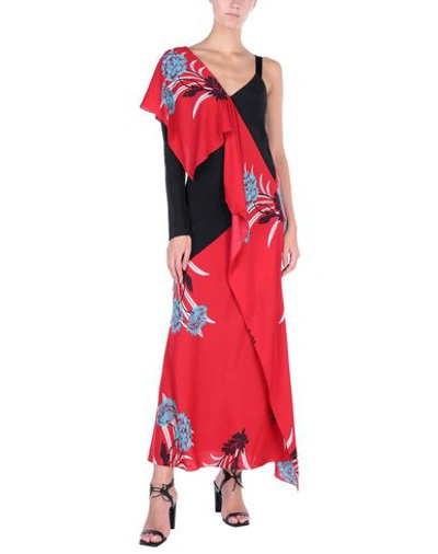Shop Diane Von Furstenberg Long Dresses In Red