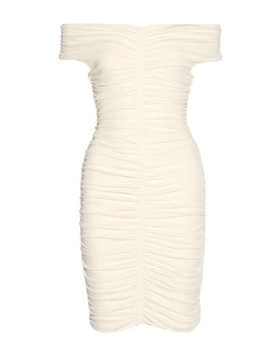 Shop The Row Short Dress In Ivory