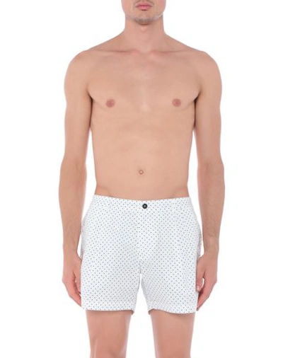 Shop Dolce & Gabbana Swim Shorts In White