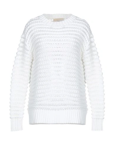 Shop Michael Michael Kors Sweaters In White