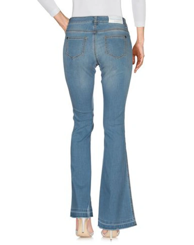 Ermanno Scervino Woman Jeans Blue Size 0 Cotton, Elastomultiester, Elastane In Blue