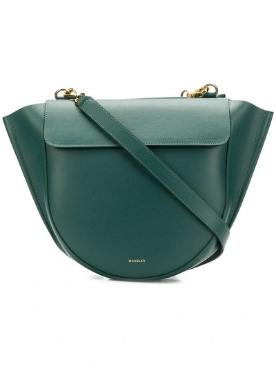 Shop Wandler Hortensia Mini Bag - Green