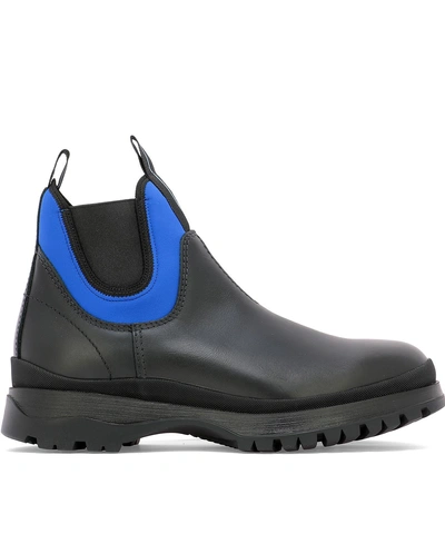 Shop Prada Brixen Black Waterproof Ankle Boots