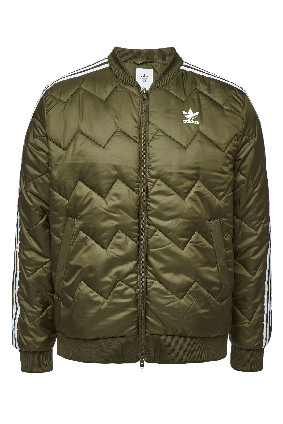 adidas men's sst quilted bomber jacket