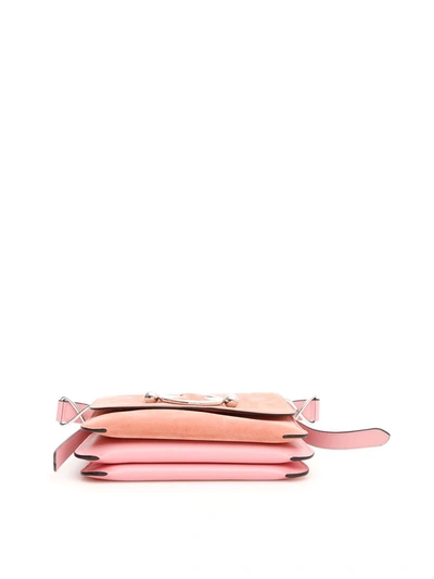 Shop Jw Anderson Disc Shoulder Bag In Dusty Rose (pink)