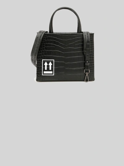 Shop Off-white Cocco Bag With Foulard In Black