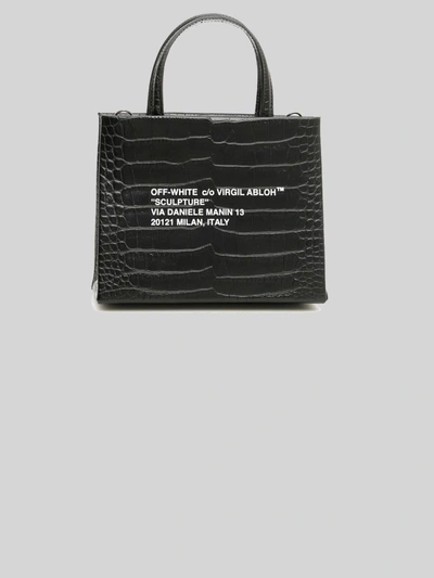 Shop Off-white Cocco Bag With Foulard In Black