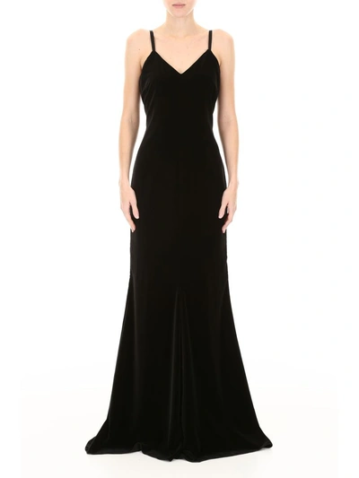 Shop Max Mara Caladio Dress In Nero (black)