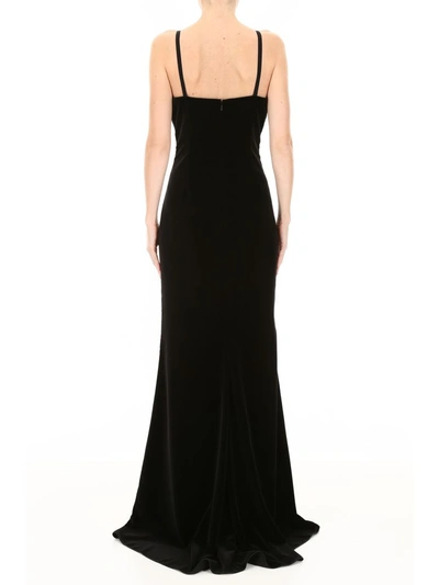 Shop Max Mara Caladio Dress In Nero (black)