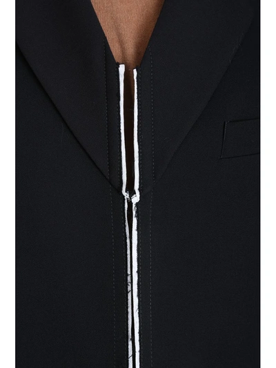 Shop Stella Mccartney Black Wool Melany Coat