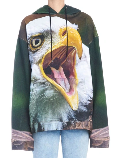 Shop R13 'eagle' Hoodie In Multicolor