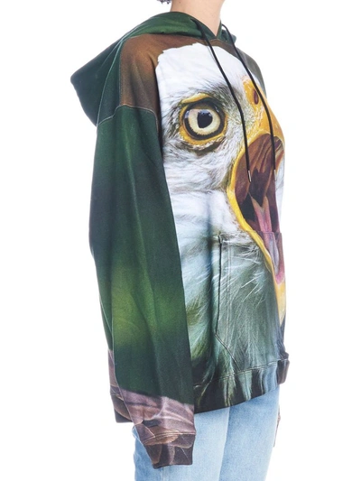 Shop R13 'eagle' Hoodie In Multicolor