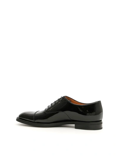 Shop Church's Patent Consul Lace-ups In Black (black)