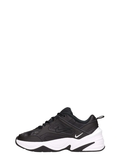 Shop Nike M2k Tekno Sneakers In Black