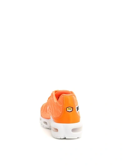 Shop Nike Air Max Plus Se Sneakers In Or/white (orange)
