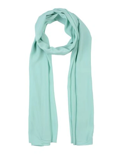 Shop One Scarves In Light Green