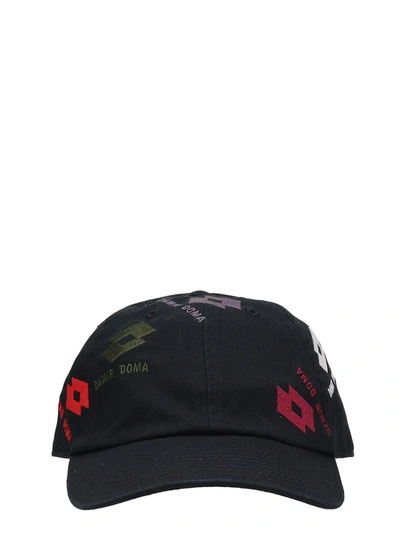 Shop Damir Doma / Lotto Black Cotton Hat