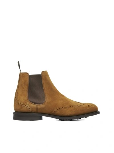 Shop Church's Chelsea Ankle Boots In Tabacco