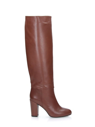 Essentiel Antwerp Rabard Leather Boots In Brown | ModeSens