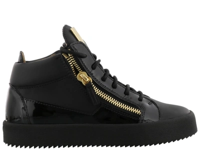 Shop Giuseppe Zanotti Kriss Sneakers In Black