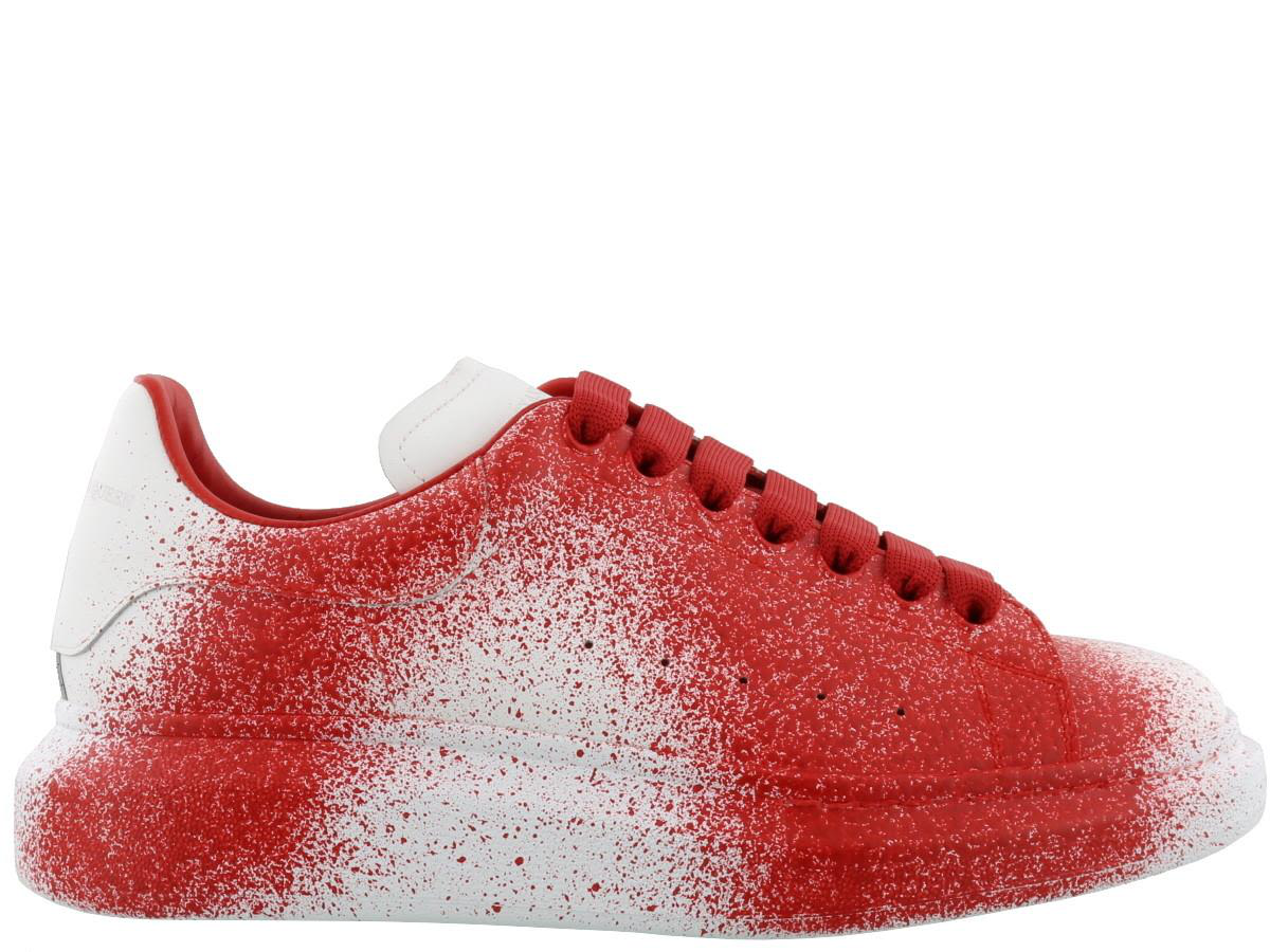 red white alexander mcqueen