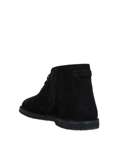 Shop Saint Laurent Man Ankle Boots Black Size 6.5 Soft Leather