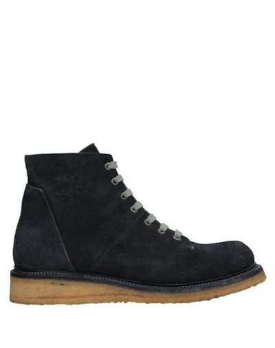 Shop Rick Owens Boots In Steel Grey