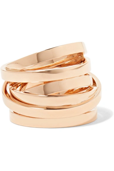 Shop Repossi Technical Berbère 18-karat Rose Gold Ring