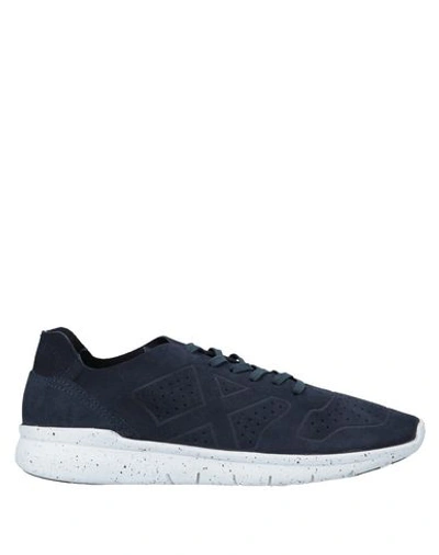 Shop Munich Sneakers In Dark Blue