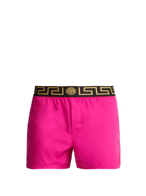 pink versace swimsuit